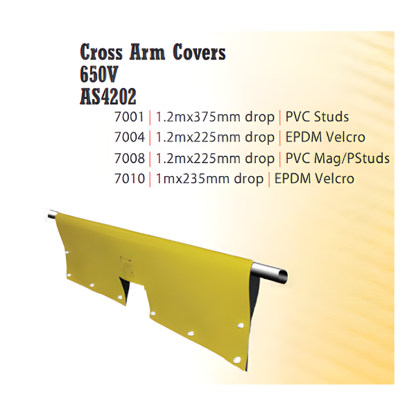 LENUSA Cross Arm Covers – Pelindung Isolasi Crossarm Jaringan Listrik