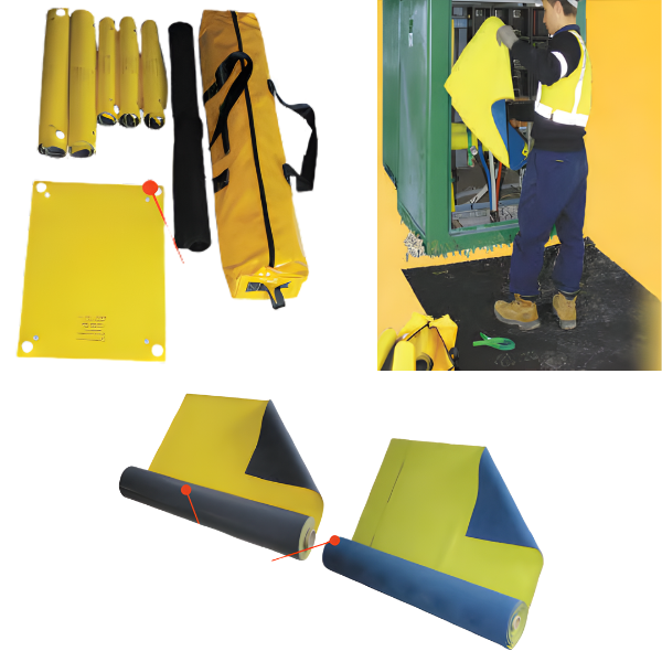 LENUSA Substation Drapes – Tirai Isolasi Keselamatan Gardu & Substation