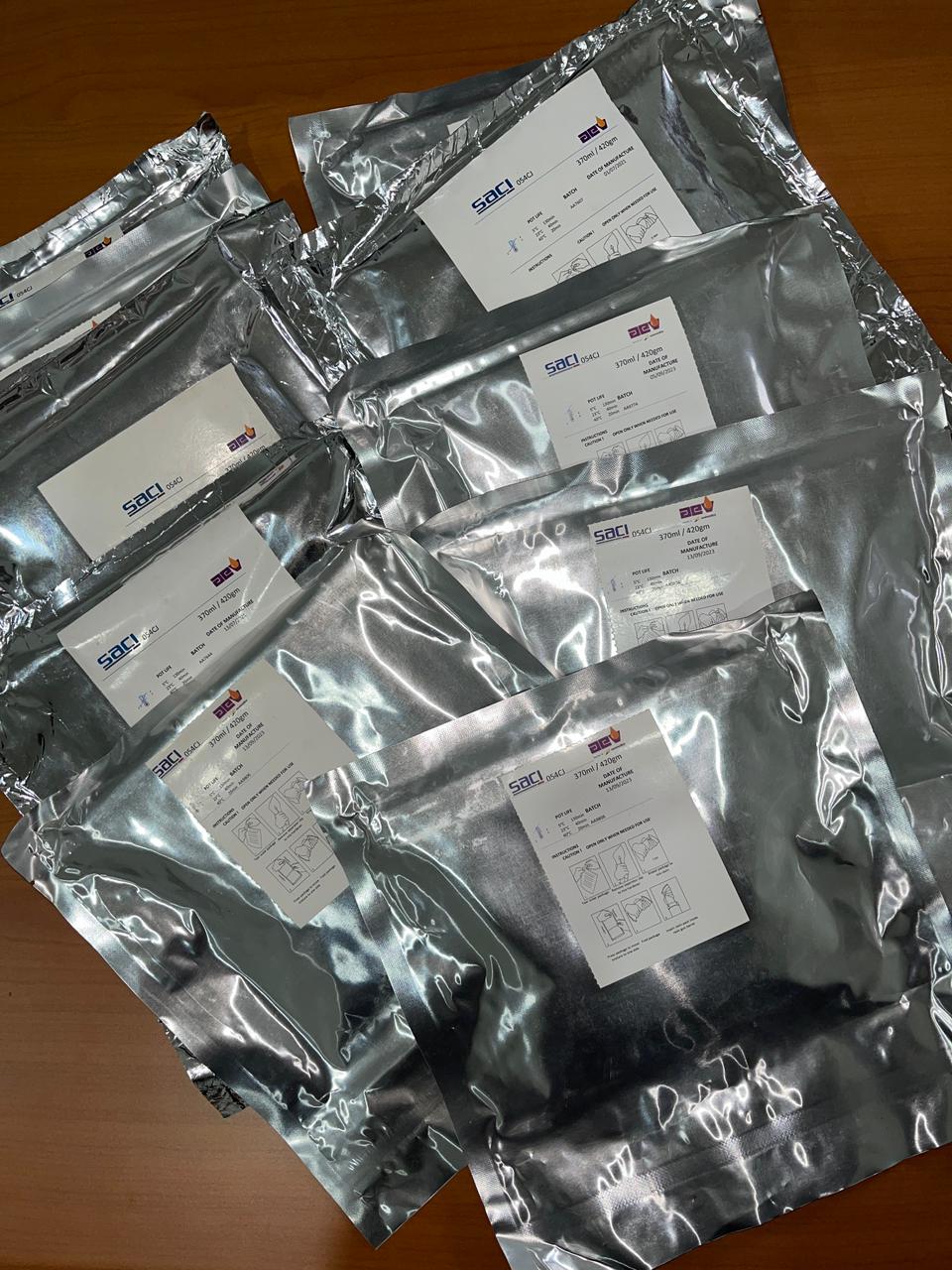 SACI 054CJ AEV Movolla Two-Part Polyurethane Resin Pack 370ml / 420gr
